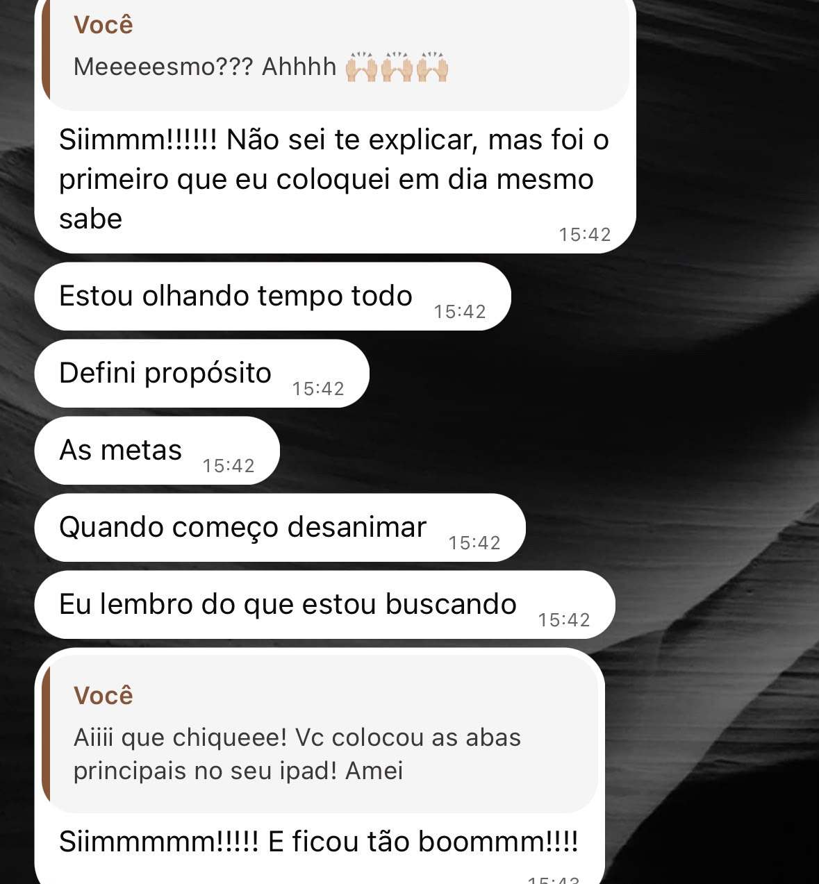Depoimento real de aluna: Propósito para continuar